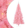 Árbol de Navidad con 300 LED con soporte Rosa 210 cm PVC 2