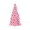Árbol de Navidad con 300 LED con soporte Rosa 210 cm PVC 4