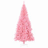 Árbol de Navidad con 300 LED con soporte Rosa 210 cm PVC 5