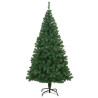 Árbol de Navidad artificial Verde 180 cm PVC y Acero y Plástico 5