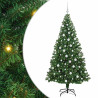 Árbol de Navidad artificial Verde 180 cm PVC y Acero y Plástico 2