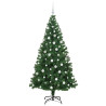Árbol de Navidad artificial Verde 180 cm PVC y Acero y Plástico 4