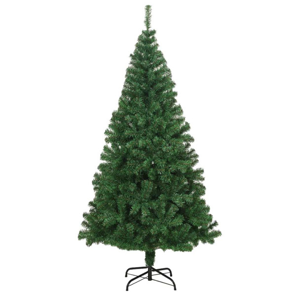 Árbol de Navidad artificial Verde 180 cm PVC y Acero y Plástico M 5