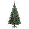 Árbol de Navidad artificial Verde 180 cm PVC y Acero y Plástico 3