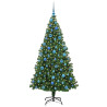 Árbol de Navidad artificial Verde 180 cm PVC y Acero y Plástico 3