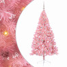 Árbol de Navidad Artificial Preiluminado Rosa 180 cm PVC 2