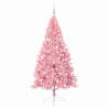Árbol de Navidad Artificial Preiluminado Rosa 180 cm PVC 3