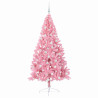 Árbol de Navidad Artificial Preiluminado Rosa 180 cm PVC 4