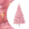Árbol de Navidad Artificial Preiluminado Rosa 180 cm PVC 2