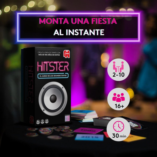 Juego de mesa HITSTER ORIGINAL pegi 16 M 2