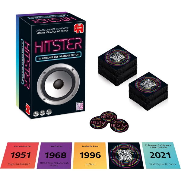 Juego de mesa HITSTER ORIGINAL pegi 16 M 6