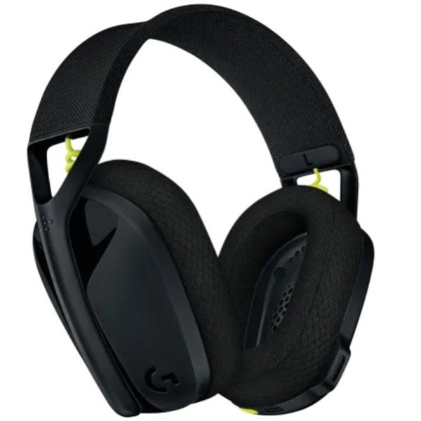 Auriculares gaming con micrófono logitech g435/ bluetooth/ negro y amarillo fluorescente M 2