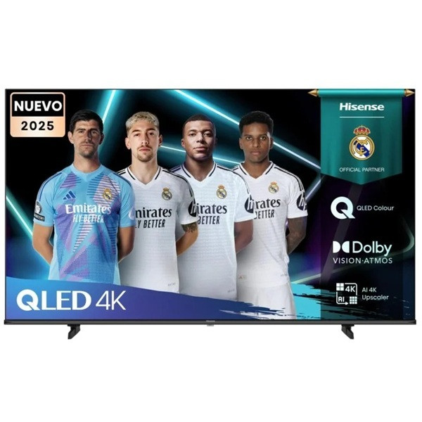 Smart TV HISENSE 65" QLED 4K UHD negro D