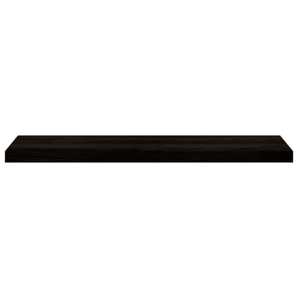 Peldaños de escalera 12 uds madera maciza roble marrón oscuro M 5