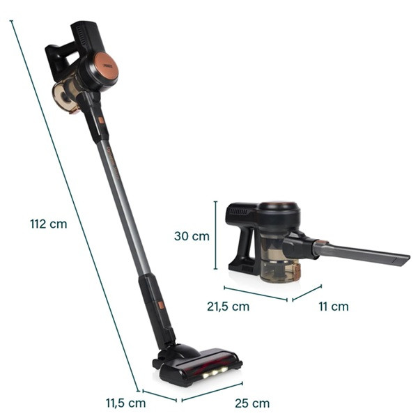 Aspirador Princess 339390 preto M 6