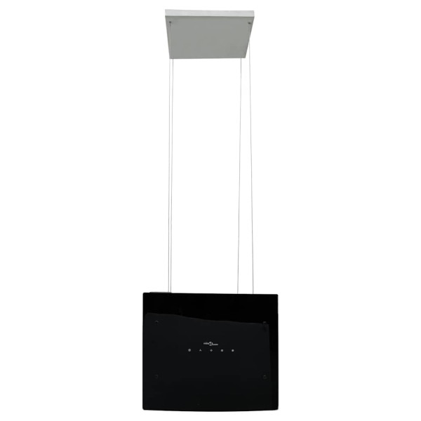 Campana extractora de isla sensor táctil LCD vidrio templado D