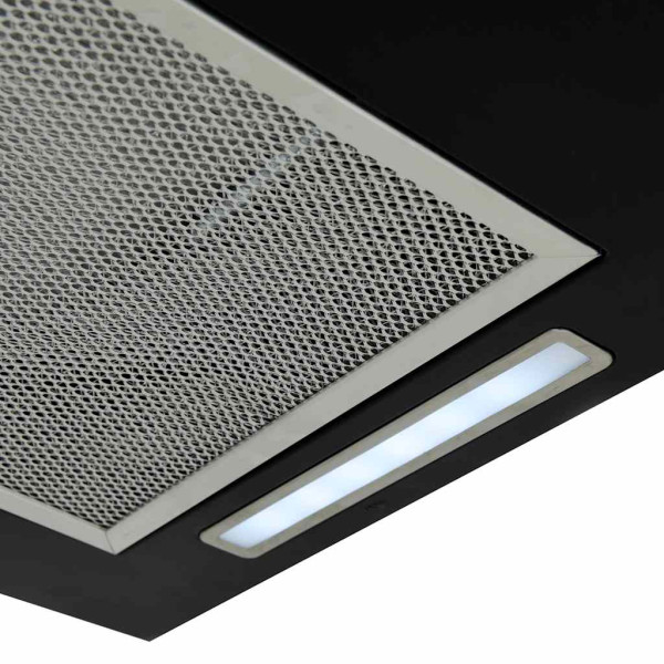 Campana extractora de isla sensor táctil LCD vidrio templado M 5