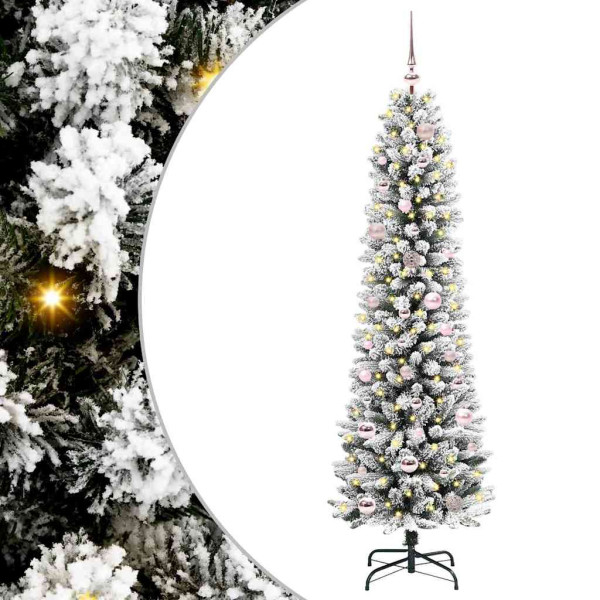 Árbol de Navidad artificial con 150 LED verde y 150 cm D