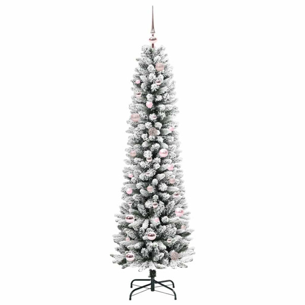 Árbol de Navidad artificial con 150 LED verde y 150 cm M 3