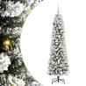 Árbol de Navidad artificial con 150 LED verde y 150 cm 2