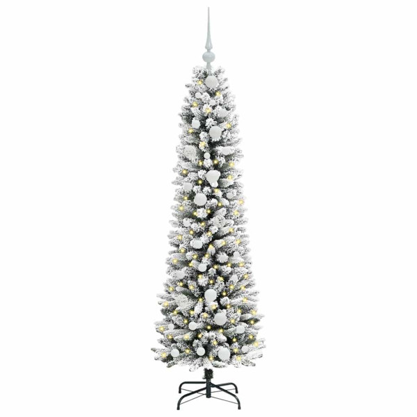 Árbol de Navidad artificial con 150 LED verde y 150 cm M 3