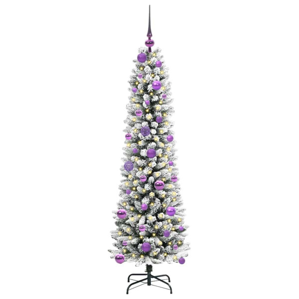 Árbol de Navidad artificial con 150 LED verde y 150 cm M 3