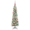 Árbol de Navidad artificial con 150 LED verde y 150 cm 3