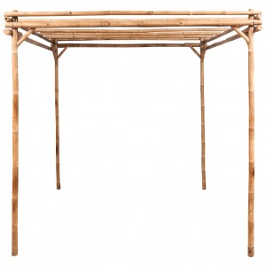 Pérgola de bambu 170x170x220 cm H