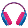Auscultadores para jogos Logitech G435 azul/rosa 3