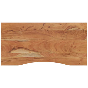 Tablero de escritorio rectangular madera acacia 110x60x2.5 cm H