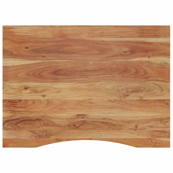 Tablero de escritorio rectangular madera acacia 110x80x2.5 cm M 2
