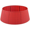 FaldadeárboldeNavidad Rojo Ø 65 x 23 cm Plástico 4