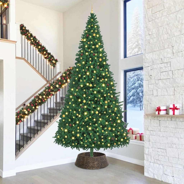 Collar para árbol de Navidad Negro 90 x 90 x 28 cm D