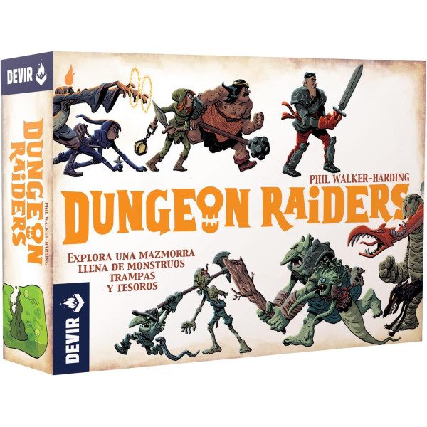 Juego de mesa DUNGEON RAIDERS pegi 8 D