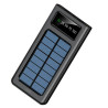 Bateria Externa Universal Power Bank 10.000 mAh + Panel Solar COOL (4 Conexiones) Negro 2