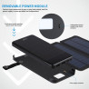 Bateria Externa Universal Power Bank Solar 10.000 mAh con 4 Paneles Solares COOL Negro 6
