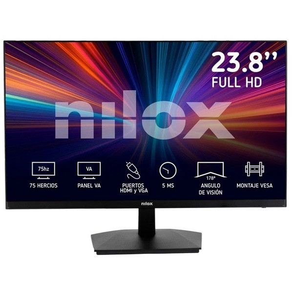 Monitor NILOX 23.8" VA NXM24FHD11 negro D