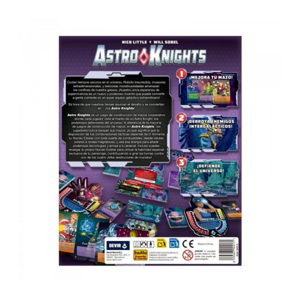 Juego de mesa ASTRO KNIGHTS pegi 14 M 3