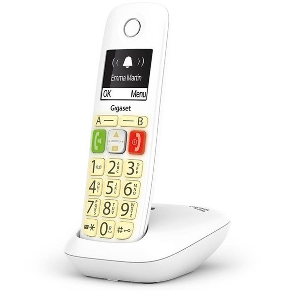 Teléfono Inalámbrico Gigaset E290 blanco M 3