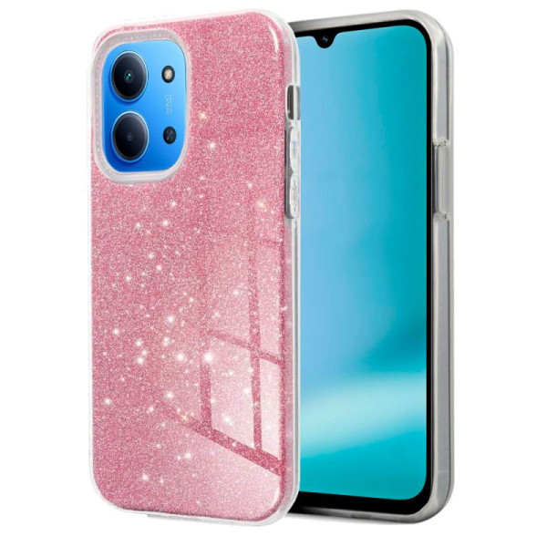 Carcasa COOL para Xiaomi Redmi 15C / 15C 5G / Poco C85 Glitter Rosa D