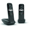 Telefone Sem fio Gigaset AS690 Duo preto 2