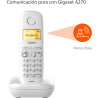 Teléfono Inalámbrico Gigaset A270 blanco 4