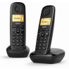 Telefone Sem fio Gigaset A170 Duo preto 1