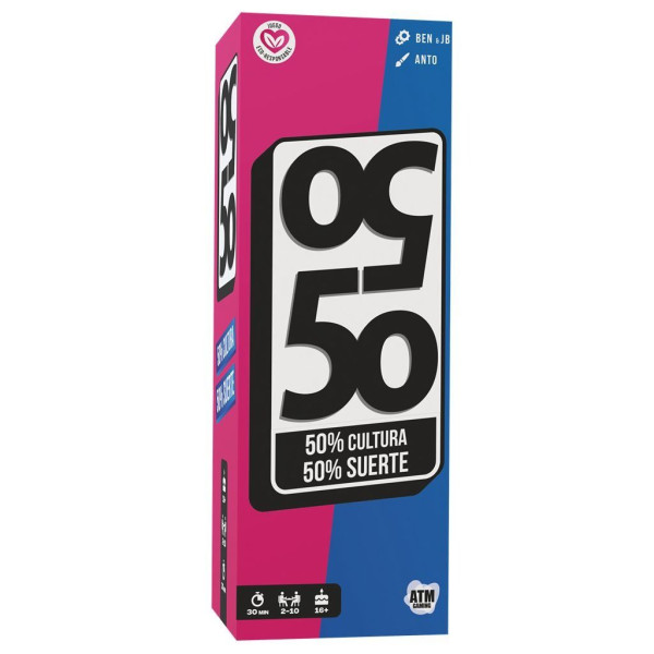 Juego de mesa 50 50 pegi 14 D
