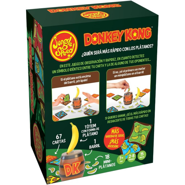 Juego de mesa JUNGLE SPEED DONKEY KONG pegi 8 M 3