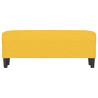 Banco de tela amarillo 100x35x41 cm 3