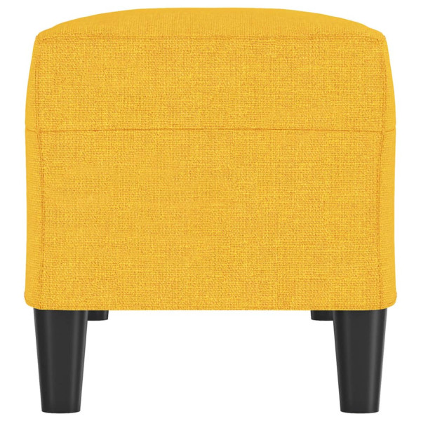 Banco de tela amarillo 100x35x41 cm M 4
