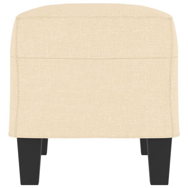 Banco de tela color crema 70x35x41 cm M 4