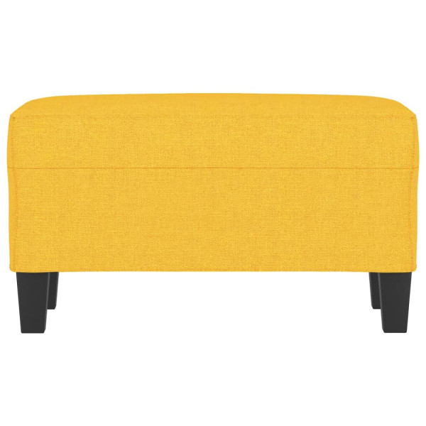 Banco de tela amarillo 70x35x41 cm M 3