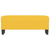 Banco de tela amarillo 100x35x41 cm 3